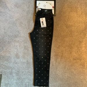 Simple Society, High Waist Rhinestone Denim, 5,7,9&11